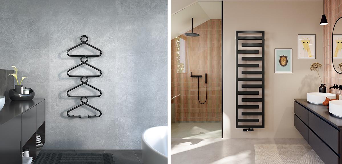 Photo d'ambiance - Radiateur sèche-serviettes Archibald et Kapla