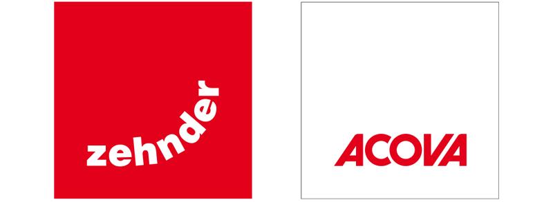 Logo Cobranding Zehnder + Acova