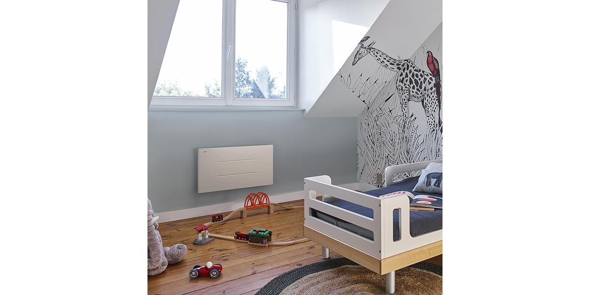 Radiateur horizontal électrique connecté Mara