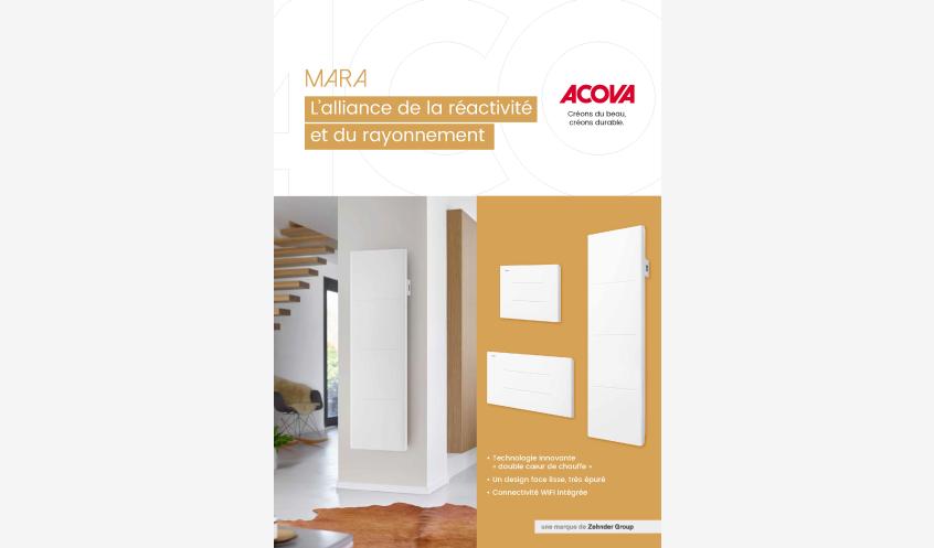 Brochure - Radiateur connecté Mara électrique
