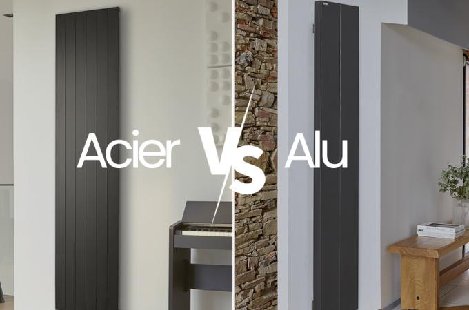 Photo illustration : Acier Vs Aluminium