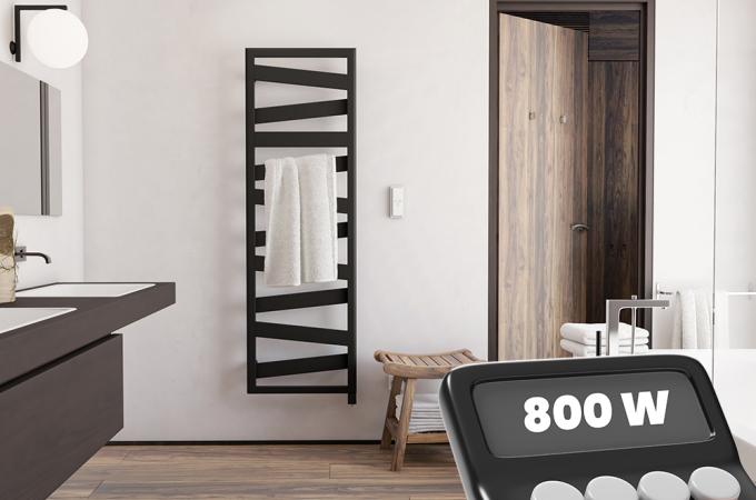 Illustration calcul du besoin en puissance pour son radiateur sèche-serviettes