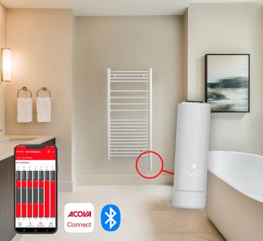 Nouvelle régulation intégrée Bluetooth simple et intuitive : Commande IHC