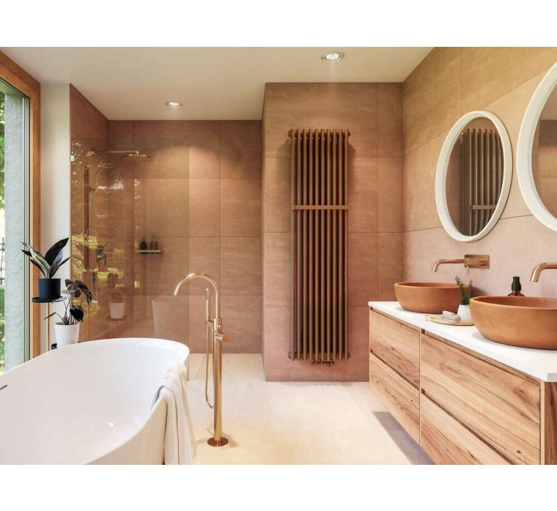 Barre p-serv L366 VUELTA (SPA) 9él blanc | ACOVA_VUELTA-SPA_Barre-couleur_Terracotta_Millieu-Bathroom_Front.jpg